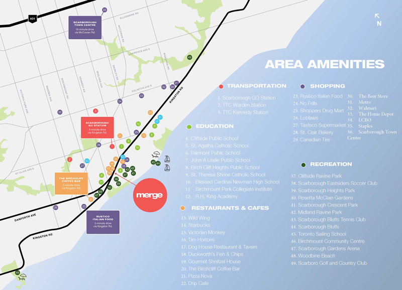 Merge Area Amenities 